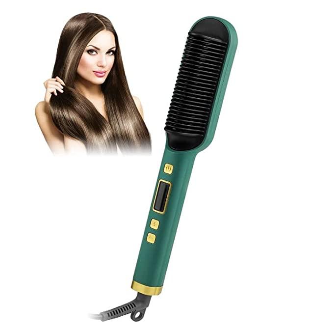 VNOOLA Electric Hair Straightener Comb Brush