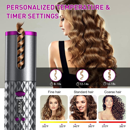 VNOOLA Portable automatic hair curler