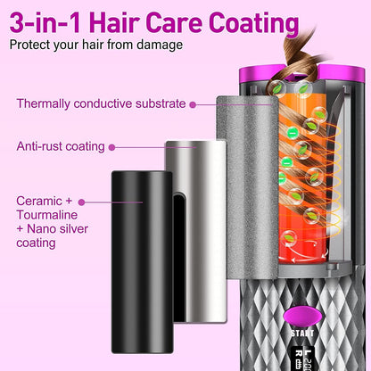 VNOOLA Portable automatic hair curler