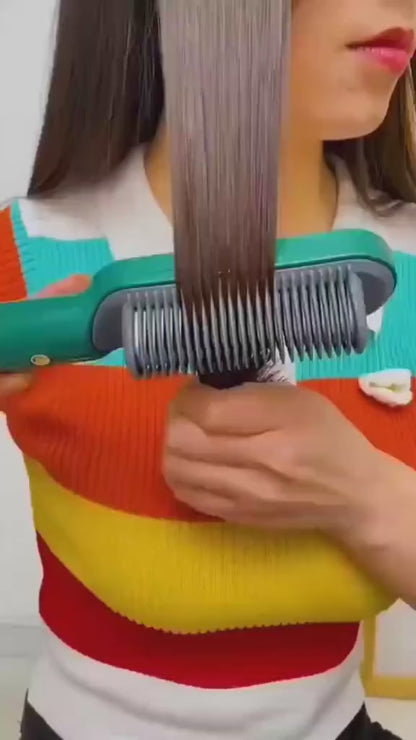 VNOOLA Electric Hair Straightener Comb Brush